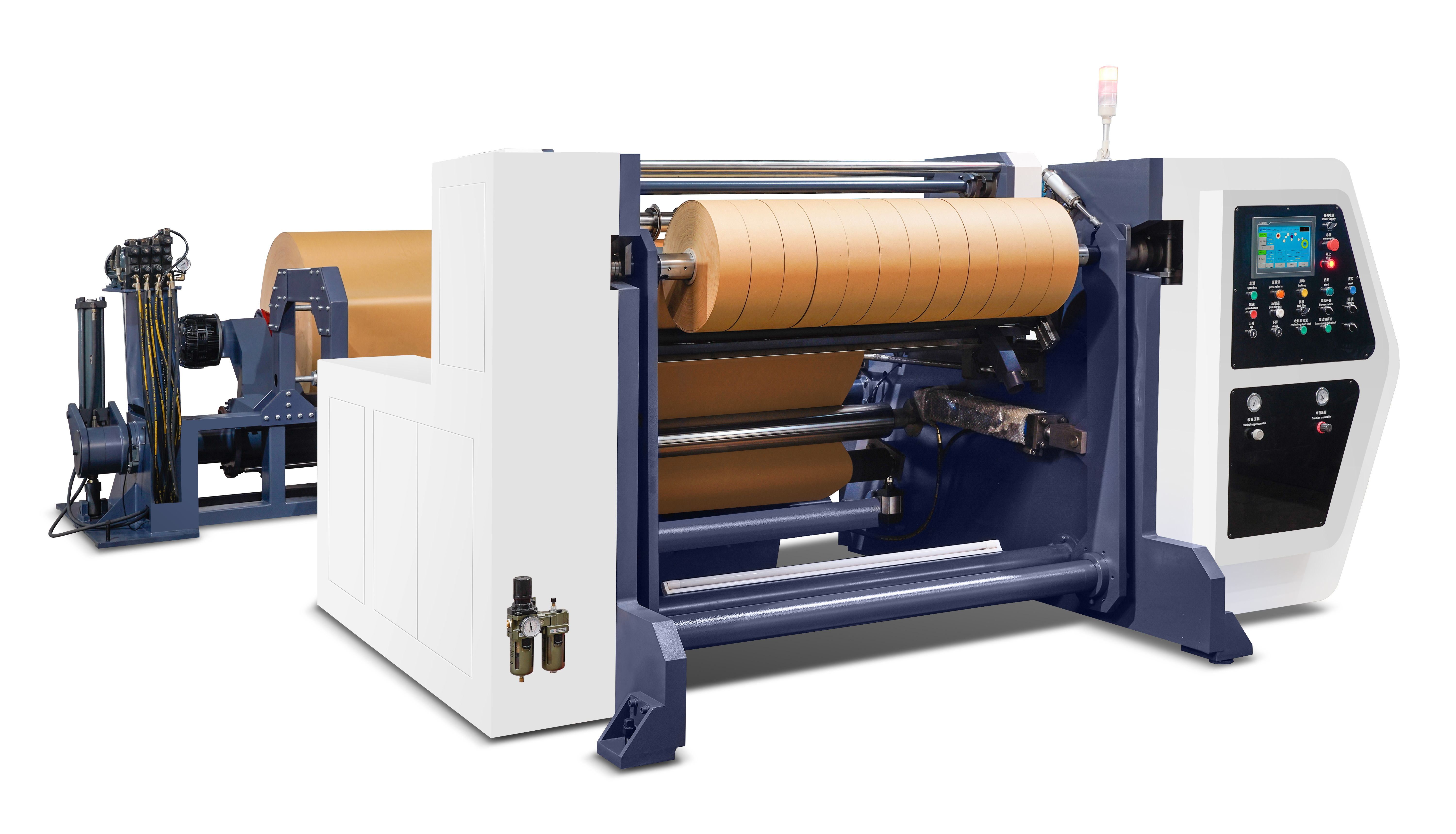 Big Jumbo Roll Paper Slitting Cutting Machine