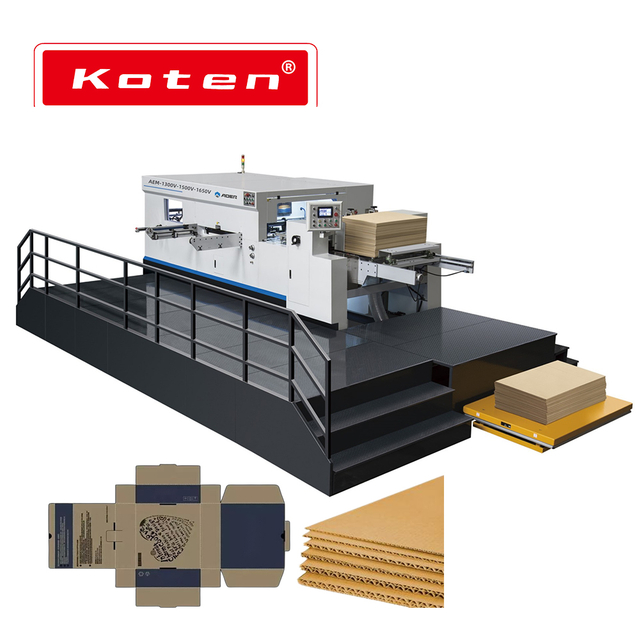 Automatic Die Cutting And Creasing Machine For Thick Board 
