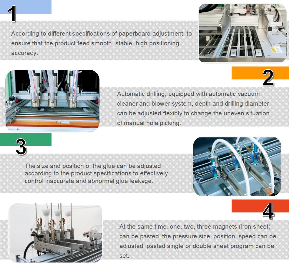 Automatic Magnet Pasting with Drill Machine Automatic Magnet Pasting with Drill Machine