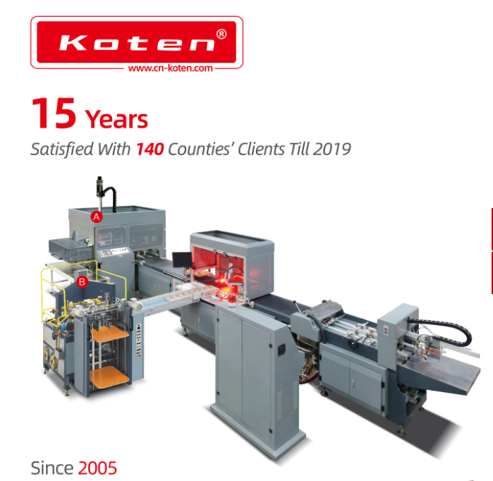 Automatic Rigid Box Making Machine