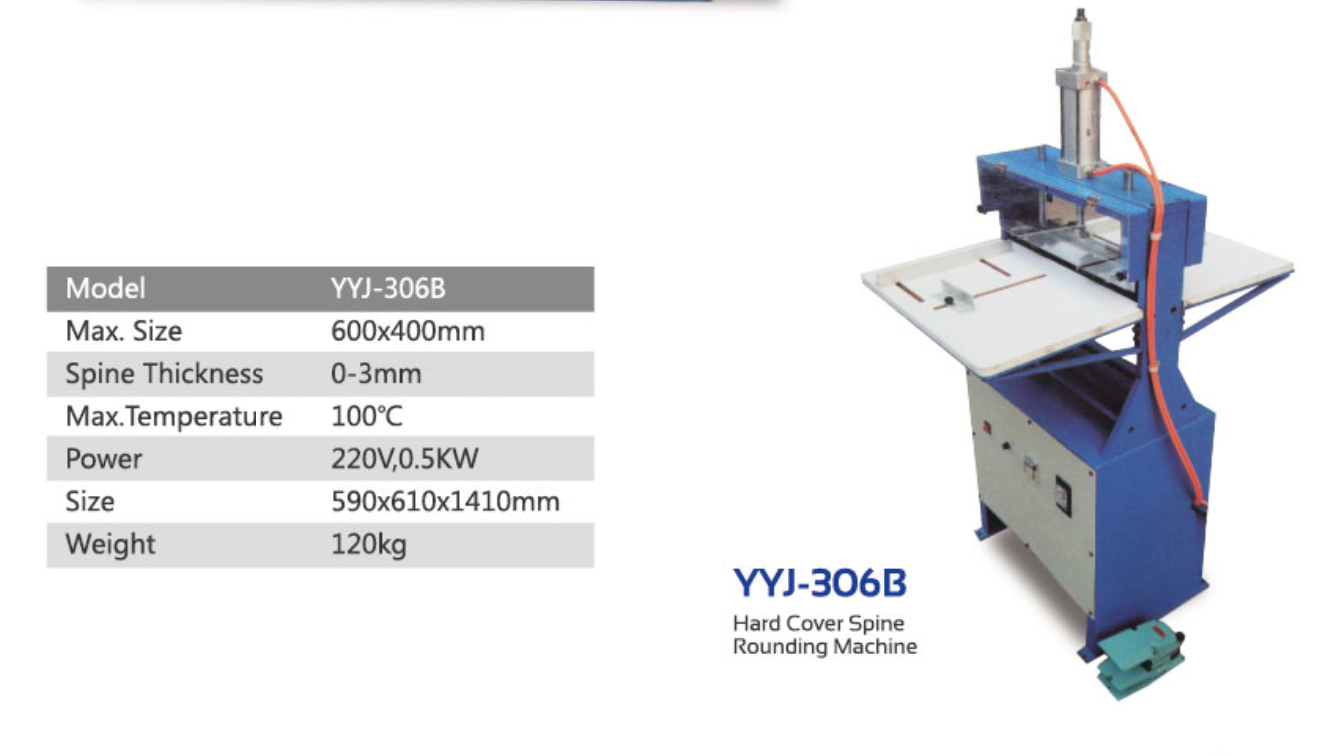 Hard Cover Spine Rounding Machine Hard Cover Spine Rounding Machine
