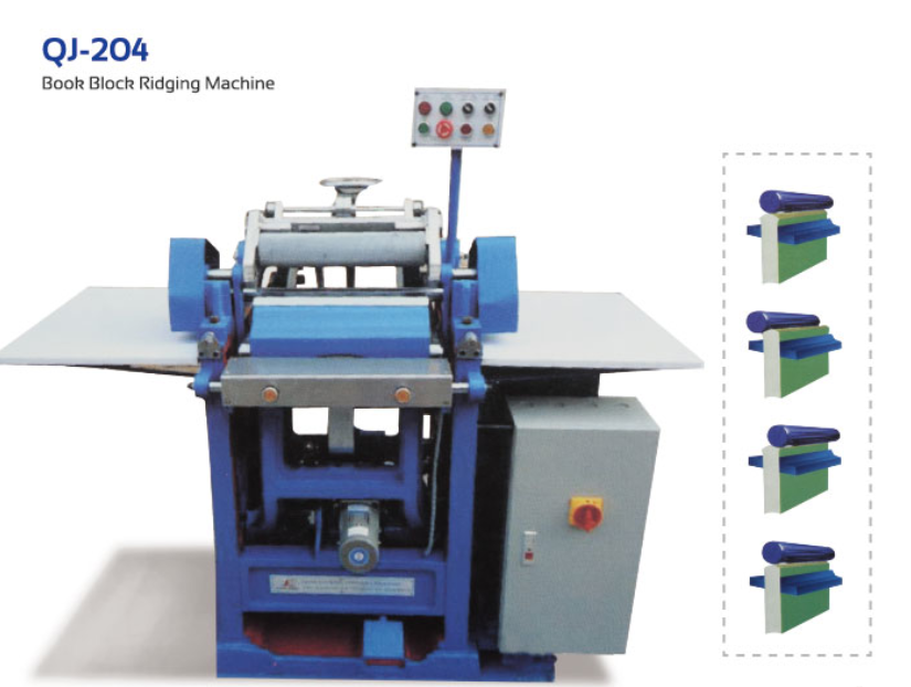 Book Block Ridging Machine Book Block Ridging Machine