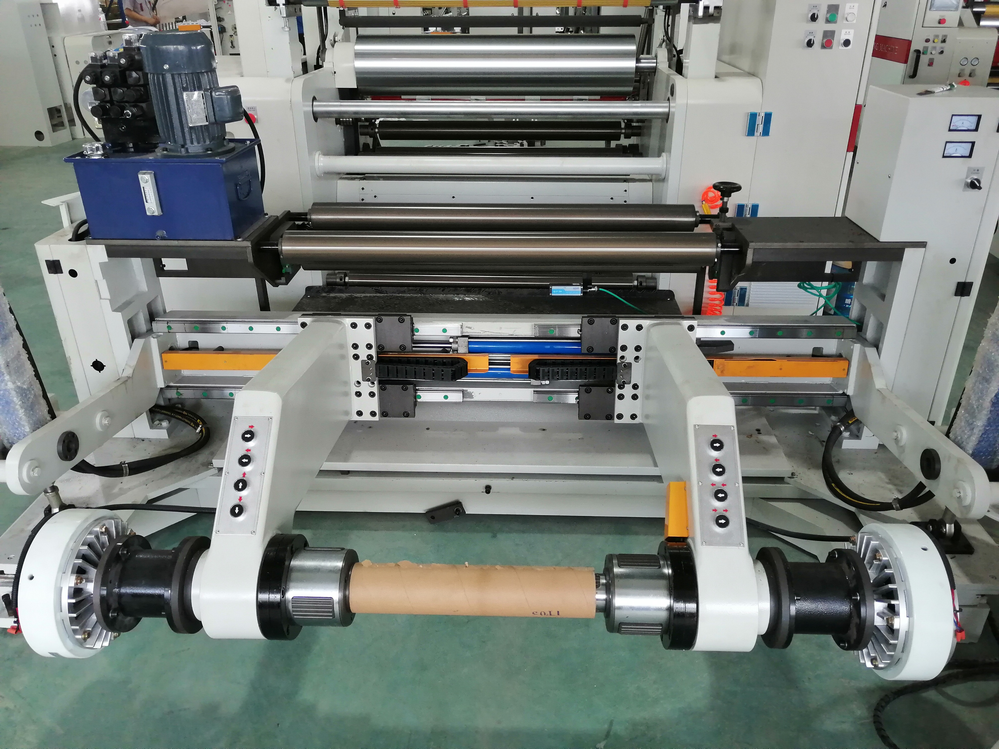 Automatic Paper Sheeting Machine With auto stacker and trimmer