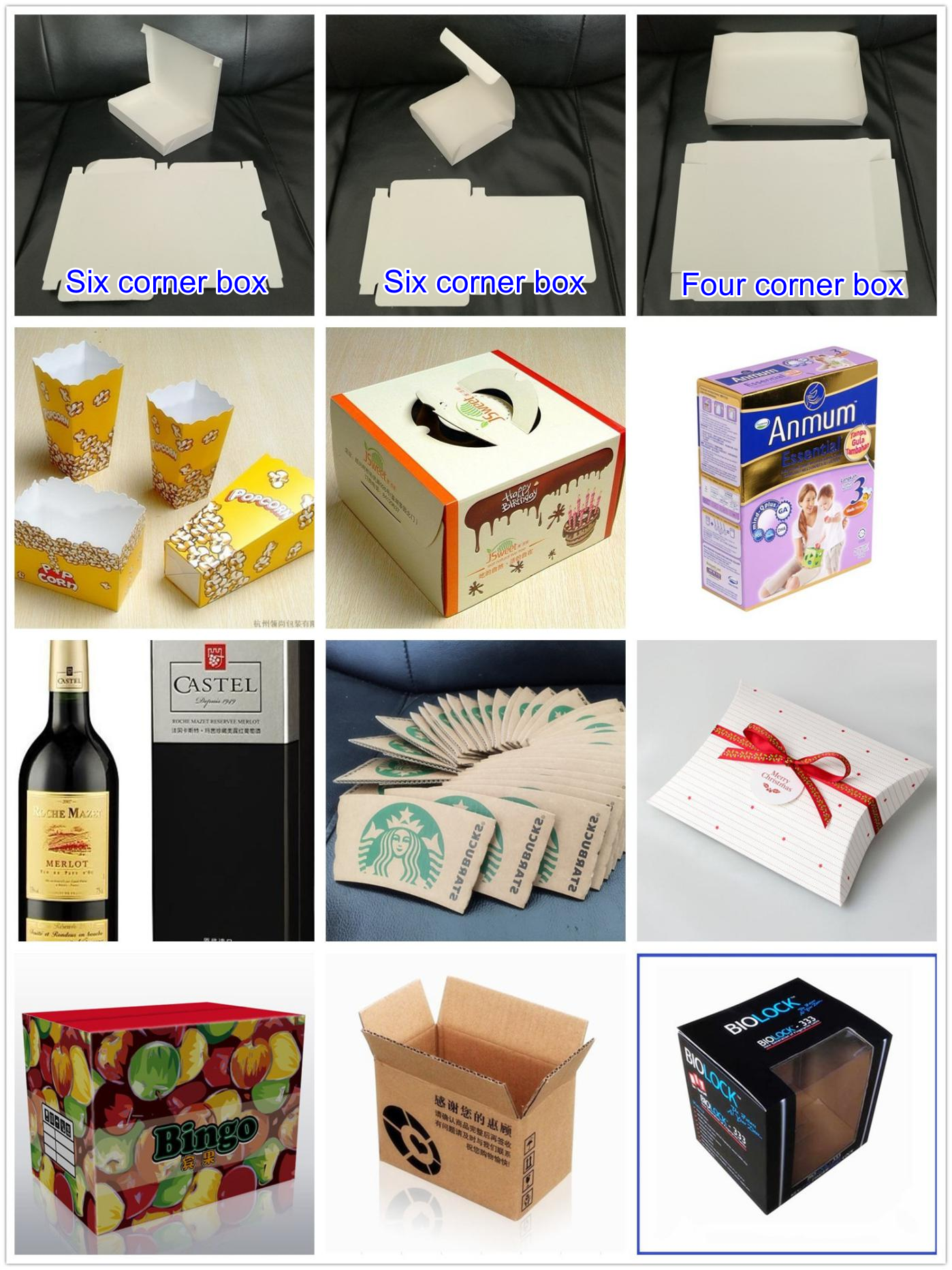 Automatic 4&6 Corner Folder Gluer Machine Automatic 4&6 Corner Folder Gluer Machine