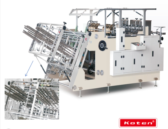 Automatic Double Head Paper Carton Erecting Forming Machine