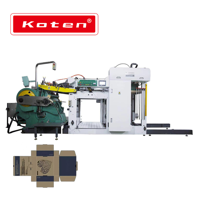 Auto Feed Auto Collect Die Cutting Machine With Robot Arm