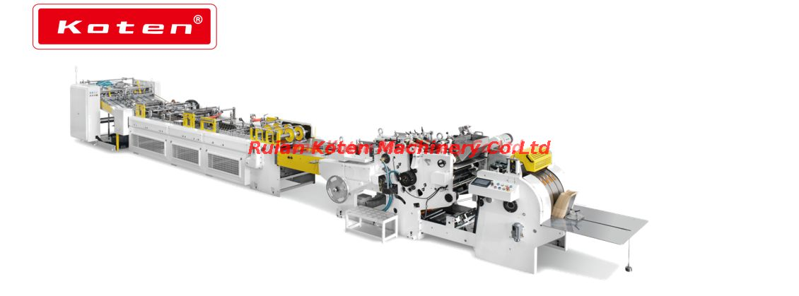 Automatic Square Bottom Sheeted Paper Bag Making Machine 