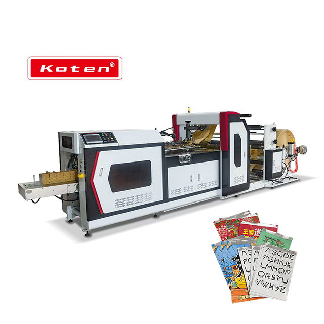 Auotomatic High-Speed pointed Bottom Paper Bag Machine KT-JD250 Aluminum foil with a pointed bottom