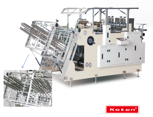Automatic Double Head Paper Carton Erecting Forming Machine 