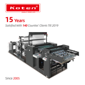 Flexo Ruling Machine With Rotary Sheeting And Stacker