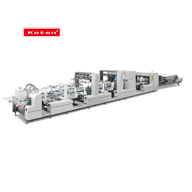 FULL SERVO CONTROL AUTOMATED SET-UP FOLDER GLUER MACHINE