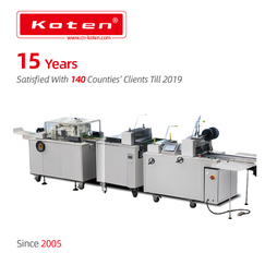 Stitching and Folding Machine With Three Sides Cutter