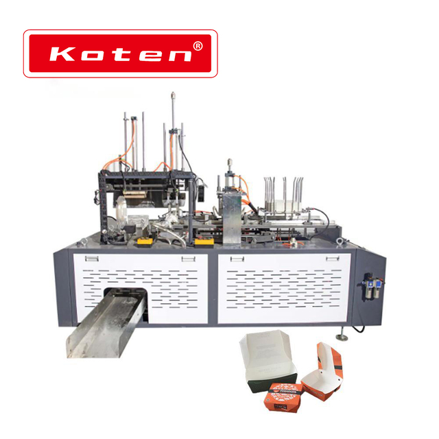 Automatic 6 corners lunch box forming machine(mechanical)