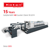 High Precision Rotary Paper Sheeter With Double Spiral Knife