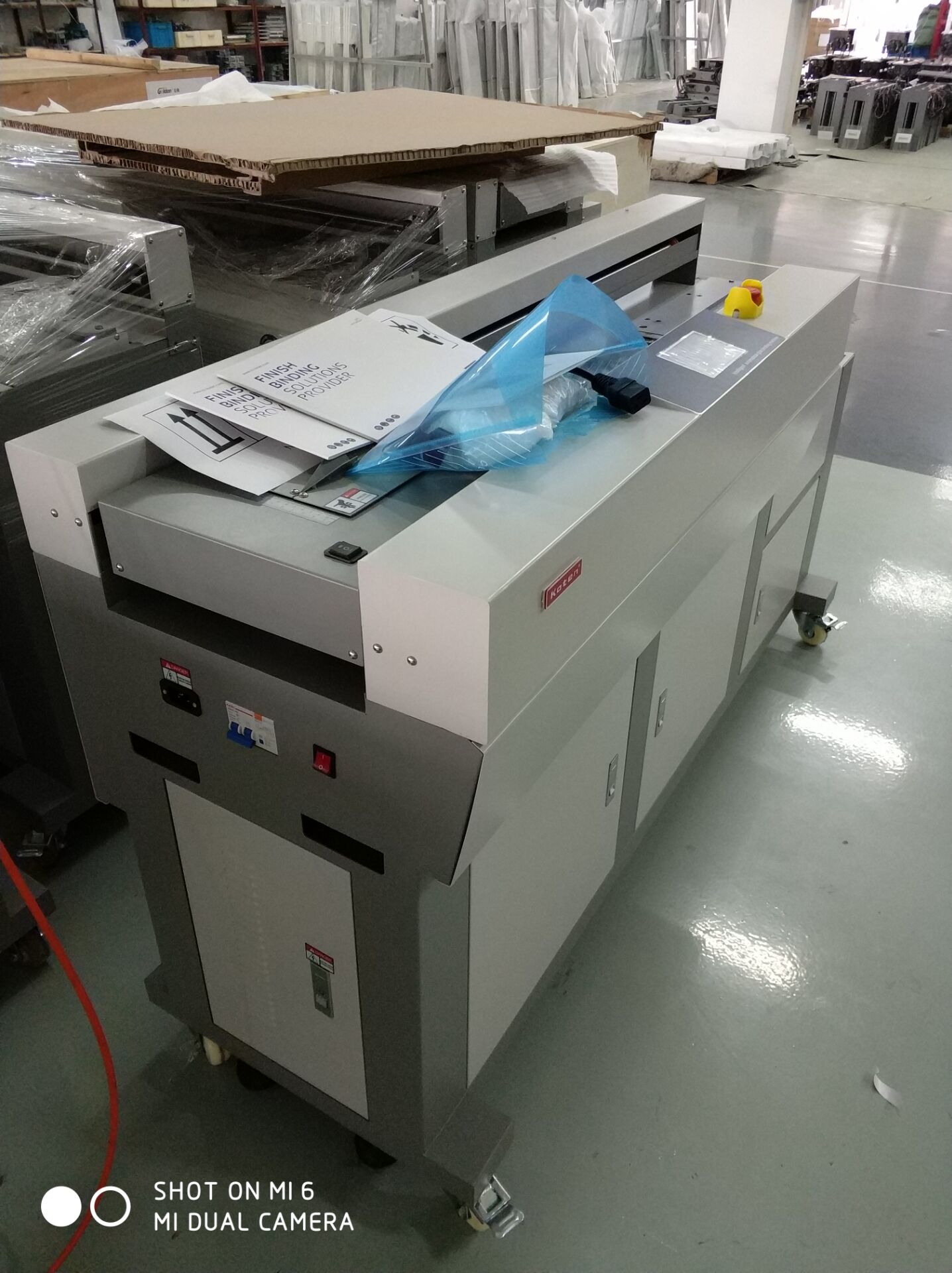 Perfect Book Binding Machine By Hot Melt Glue from China