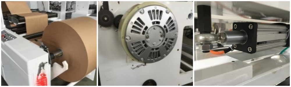 1Automatic Square Bottom Paper Bag Making Machine