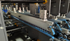 All Servo Drive Lock Bottom Corrugated Folder Gluer Machine