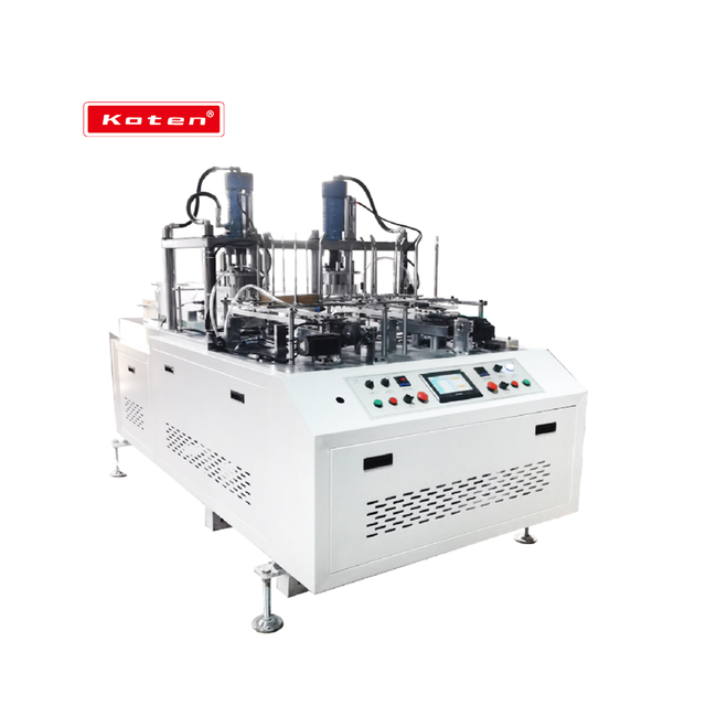 Double Station Paper Lunch Box Forming Machine for Noodles,rice