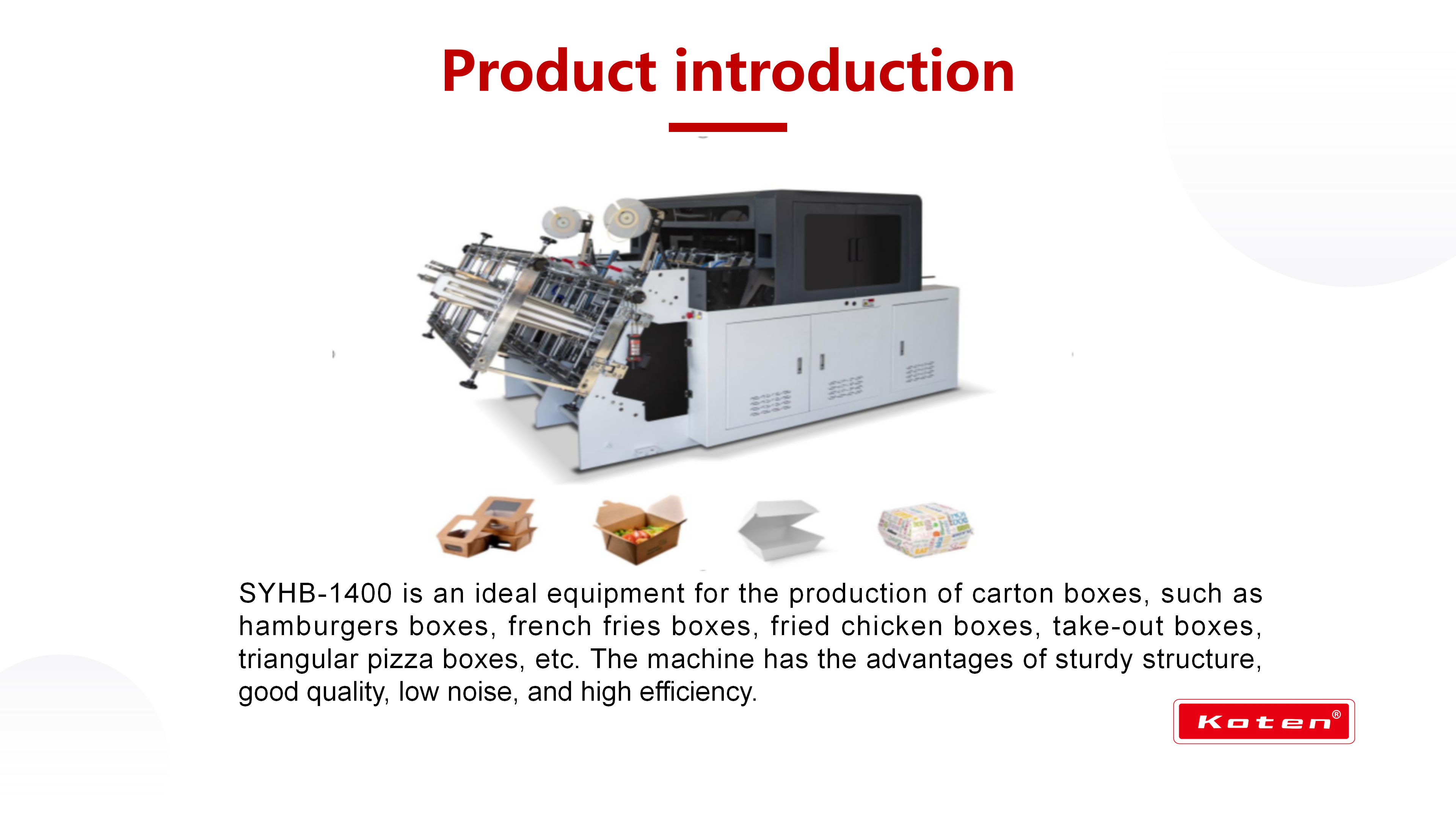 SYHB-1400 Hamburger box making machine_03