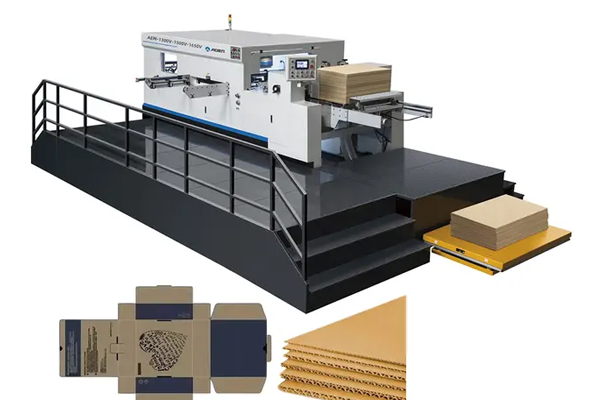 What does a die-cut do?