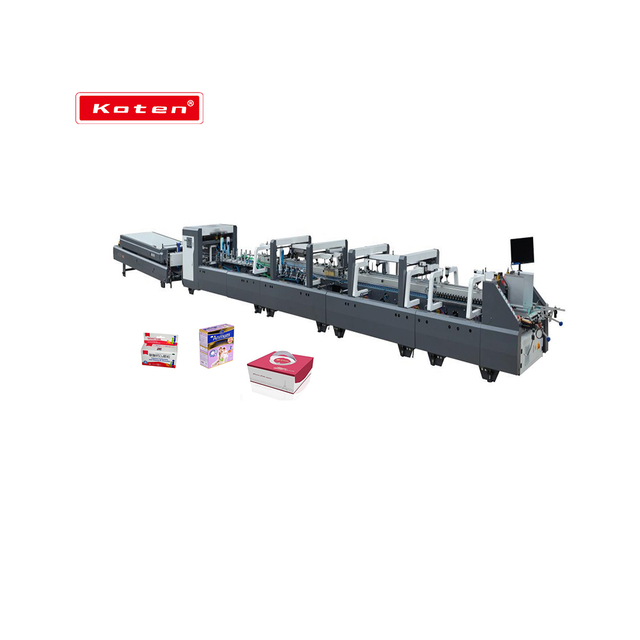 Automatic Alignment Pre-fold & Lock Bottom Folder Gluer Machine