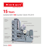 Flexo Printing Machine with Three Die Cutting Devices Model LRY-320/450
