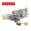 Automatic Paper Sheeting Machine With auto stacker and trimmer