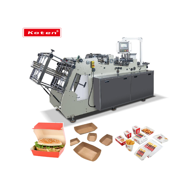 ZF-800PLUS HIgh Speed Hamburger Box Machine