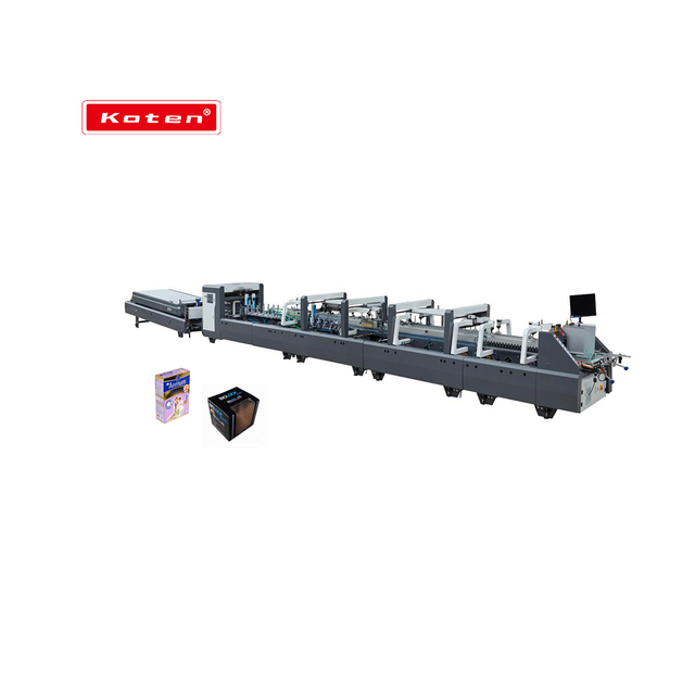 KT-1050AKJ 4&6 Automatic servo box folder gluer machine