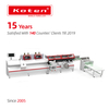Hot Melt Glue Paper Tape Binding Machine With End Papering Machine