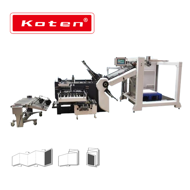 Gantry Sheet Paper Folding Machine With Electrical Knife