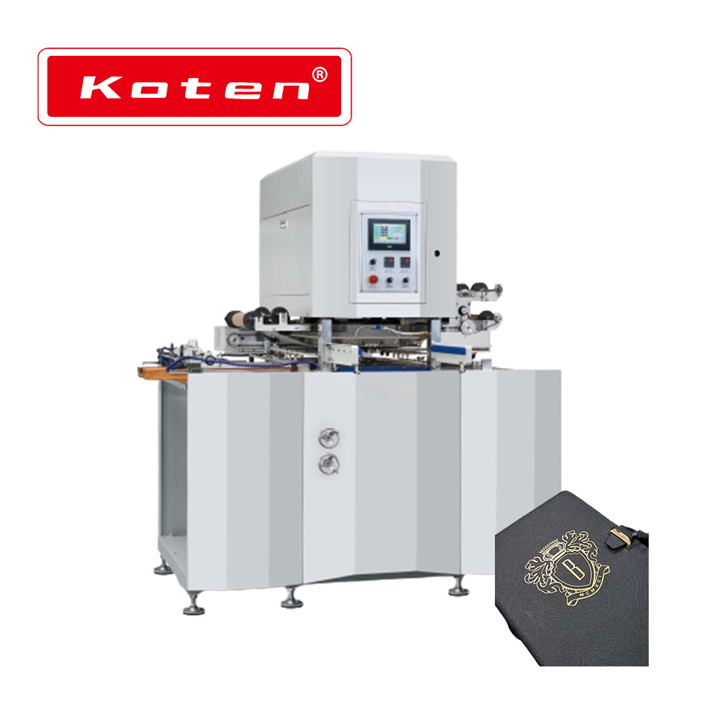 Hot Foil Stamping Machine For Grey Board Leather
