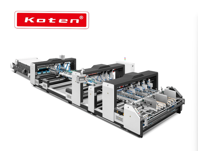 Automatic High Speed Two Sheet Folder Gluer Machine LYA-2600