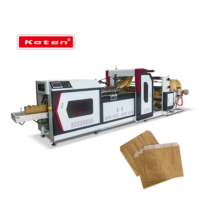 Auotomatic High-Speed pointed Bottom Paper Bag Machine KT-JD250 Double-decker