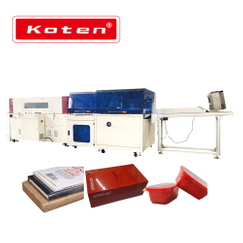 Automatic Hardcover Book Easy Tear Heat Shrink Packing Machine