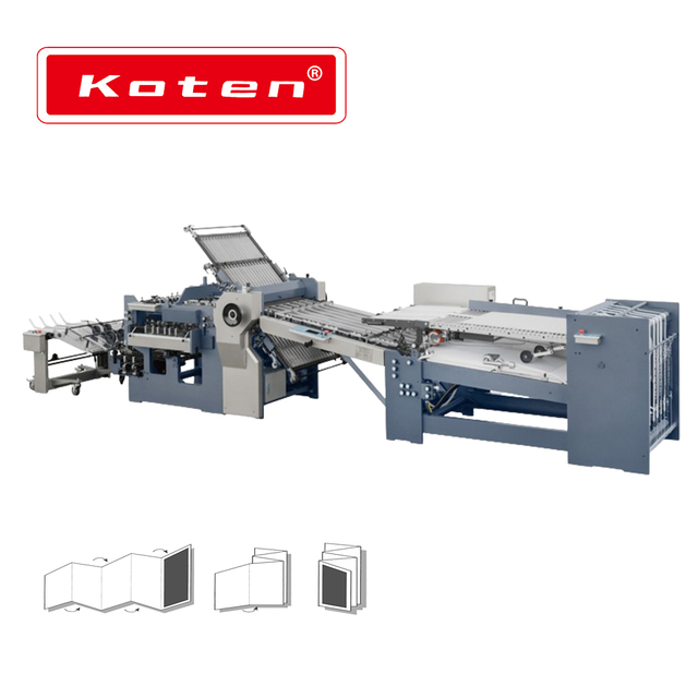 Rotary Folding Machine With Electrical Knife