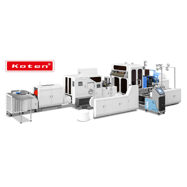 Fully Automatic Square Bottom Paper Bag Machine with Handle inline